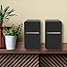 SINGING WOOD BT25 Active Bluetooth Bookshelf Speakers-2 RCA Input, Remote Control Wooden Enclosure – 50 Watts RMS (Black)thumb 4