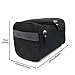 ESARORA Toiletry Bag, Hanging Toiletry Bag Organizer For Men or Women Waterproof - Travel Size with Hanging Hook for vacation (Black)