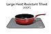 Silicone Dish Drying Mat & Scrubber XXL 21