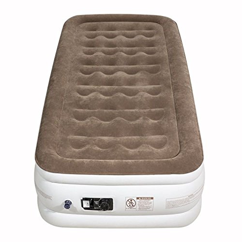 Etekcity Upgraded Air Mattress Blow Up Elevated Raised Guest Bed Inflatable Airbed with Built-in Electric Pump, Height 18 , Twin Size Etekcity Upgraded Air Mattress Blow Up Elevated Raised Guest Bed Inflatable Airbed with Built-in Electric Pump, Height 18 , Twin Size