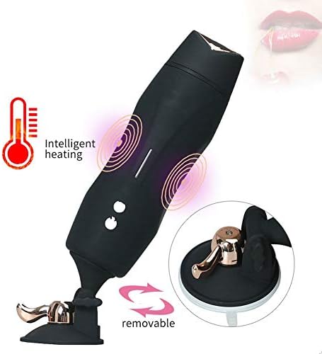 Blisvib Cordless Handfree Toy Heating Rechargeable Scaling Toy 8 Frequency Modes