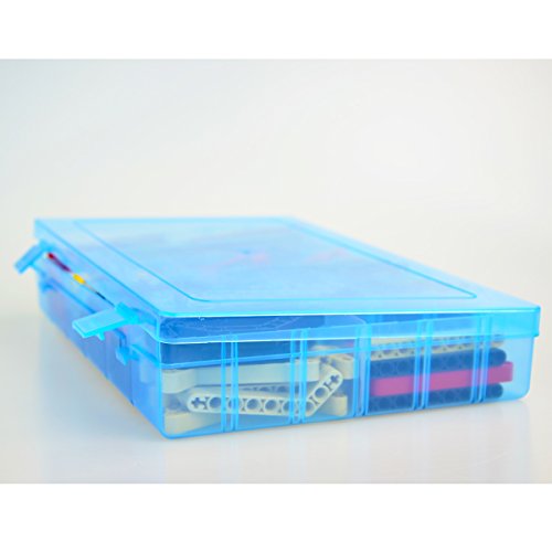 image for DUOFIRE Plastic Organizer Container Storage Box Adjustable Divider Rem