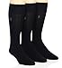 Polo Men's Merino Wool Blend Wide Rib Dress Crew - 3 Pack