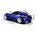 elec Space Cool Sport Car Shape 2.4GHz Wireless Mouse Optical Cordless Mice with USB Receiver for PC Laptop Computer 1600DPI 3 Buttons