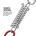 UEETEK Dog Tie Out Cable for Dogs, 20ft Pet Heavy Tie-Out Cable with Swivel Clip Tangle Free for Dogs Up to 110 Pound