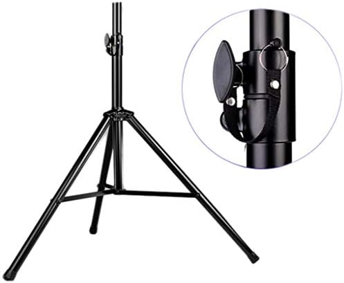 天井取付型スピーカー スピーカーは 金属手回し三脚用音楽会場リビングルームサラウンドスピーカースピーカーは4 引き出物 6ギアの高さ調整をラックスタンド Color 4 Black Levels Size