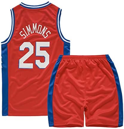 Teach Leanbh Boys #11#23#25 Basketball Jersey 2-Piece Performance Tank Top and Shorts Set