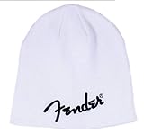 Fender Logo Beanie, White