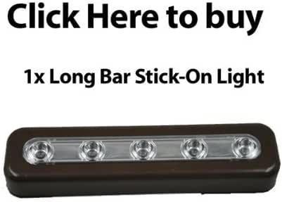 Pushlight - Luces LED para pegar en armarios, despensas, alacenas