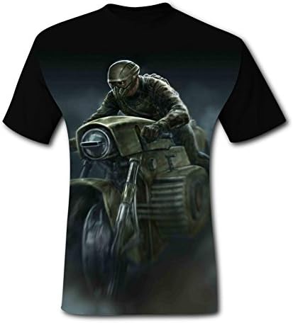 Most Popular Motorcycle Mens Tee T-Shirt 3D Prints Costume XXL