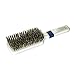 Torino Pro Medium Wave Brushes By Brush King #48- Rubber Grip Vertical Brush - 360 Wave Brushes - Great for connections and Wolfing- 100% boar bristle hair brush