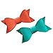 Yazon Baby Faux Leather Bows Hair Clips Toddler Girls Hair Bows Hair Pins Pigtail Bows for Kids 20Pcs