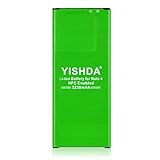 YISHDA Replacement Galaxy Note 4 Battery NFC, 3220mAh Li-ion Battery for Samsung Galaxy Note 4 N910 N910U LTE N910A N910V N910P N910T | Samsung Note 4 Battery [18 Month Warranty]