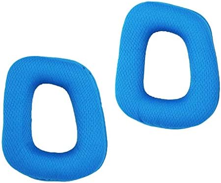 交換用イヤーパッド 今季も再入荷 イヤークッション Logitech G35 G930 ヘッドフォン適用 G430 ブルー F450 耐久性