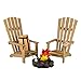 The Queen's Treasures 18 Inch Camping Furniture and Accessories for American Girl, Great Outdoors Wilderness Adventure Play Set. 2 Adirondack Chairs, 2 S’Mores, 2 Marshmallow Sticks and Fire Pit