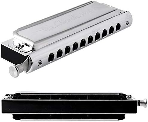 Harmonica Key of C 10 Hole 40 Tone Chromatic Mouth Organ for New Beginners