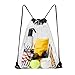 Clear Drawstring Bag,Transparent PVC Stadium Approved Drawstring Backpack for Work, Sports and Concerts