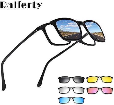 gafas graduadas con clip magnetico de sol