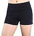 Neonysweets Womens Yoga Short Pants Exercise Workout Running Shorts Black M