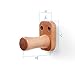 TXEsign Wooden Overhead Headphone Headset Hanger Hook Stand (Pack of 2)