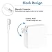 Coresto MacBook Air Charger, 45W Magsafe Charger with L-Tip Connector, 45W Magsafe Power Adapter Replacement for MacBook Air 11/13 Inch(Mid 2012 Early)