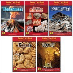 Vocabulary Science Pack (5 Books) (Smart Words Reader, Volcanoes; Caves; Rocks & Minerals; Earthquak