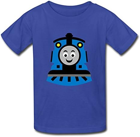 Boys' Girls' (age 6-17) Thomas And His Friends Cotton Tee Shirt M RoyalBlue