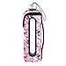 32 Oz Glass Water Bottle With Insulated Carry Sleeve Reusable Time Marked Eco Friendly BPA Free Drink More Water Comes With 2 Stainless Steel Lids - Hydrate Maxx (Pink Camo)