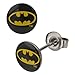 316L Surgical Steel, Bat, Stud, Post Earrings Sold as a pair