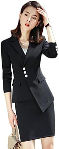 Ulricar スカートスーツ オフィススーツ サイズs 5xl レディース スーツ 二点セット タイトスカート ジャケット 長袖 ビジネス おしゃれ