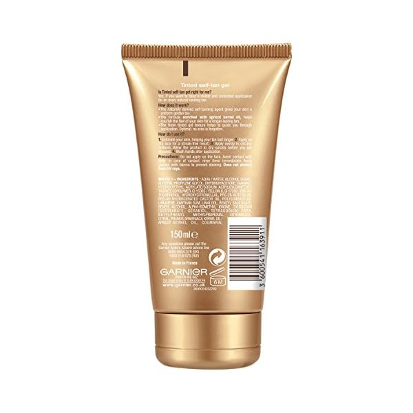 Garnier-Ambre-Solaire-No-Streaks-Bronzer-Self-Tan-Tinted-Gel-150-ml Garnier Ambre Solaire No Streaks Bronzer Self Tan Tinted Gel, 150 ml