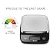 Tquens Food Kitchen Scale Digital Multi-Function Kitchen Food Scale With LCD Display and Tare Function Up To 11lb (5kg) Capacity with Units oz/ lb / g / ml