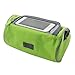 QILOVE New Water Resistant Recycling Bicycle Front Top Frame Tube Handlebar Bag Smartphone Storage Holder (Green)