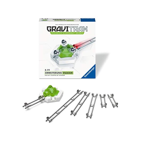 Ravensburger GraviTrax Kugelbahn - Erweiterung Action-Stein Vulkan 27619, für Kinder ab 8 Jahren und Erwachsene – Bild 3