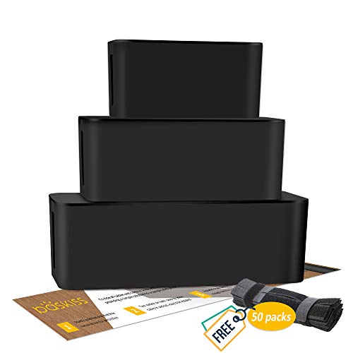 Best computer desk cable management power strip