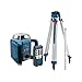 Bosch Exterior Self-Leveling Rotary Laser Kit with Receiver, Tri-Pod, Grade Rod, and Hard Case GRL400HCK