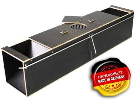 Qualitätsfallen Made in Germany 150cm Fuchsfalle Marderfalle lebend Lebendfalle Waschbärfalle Dachsfalle 150x30x31#012#
