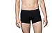 Shreddies Men's Hipster Activated Charcoal Underwear for Flatulence Filtering - Fart Neutralizer Cotton Briefs with Sewn-In Carbon Filter - Washable Odor Control Boxers for Men - Black, Medium