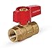 Flextron FTGV-12F12F Gas Ball Valve, 1/2 x 1/2-Inch