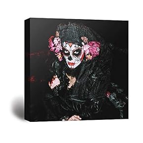 signwin Canvas Wall Art Skull Art Canvas Prints...
