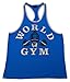 World Gym Ringer Tank Top