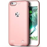 iPhone 6 6s Battery Case,Smiphee 2500mAh Portable Charging Case for iPhone 6 6s(4.7 inch) Extended Battery Juice Pack/Lightning Cable Input Mode-(Rose Gold)