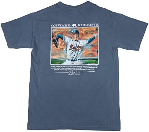 Onward Reserve Men's Tom Glavine Penley T-Shirt (Medium, Navy)