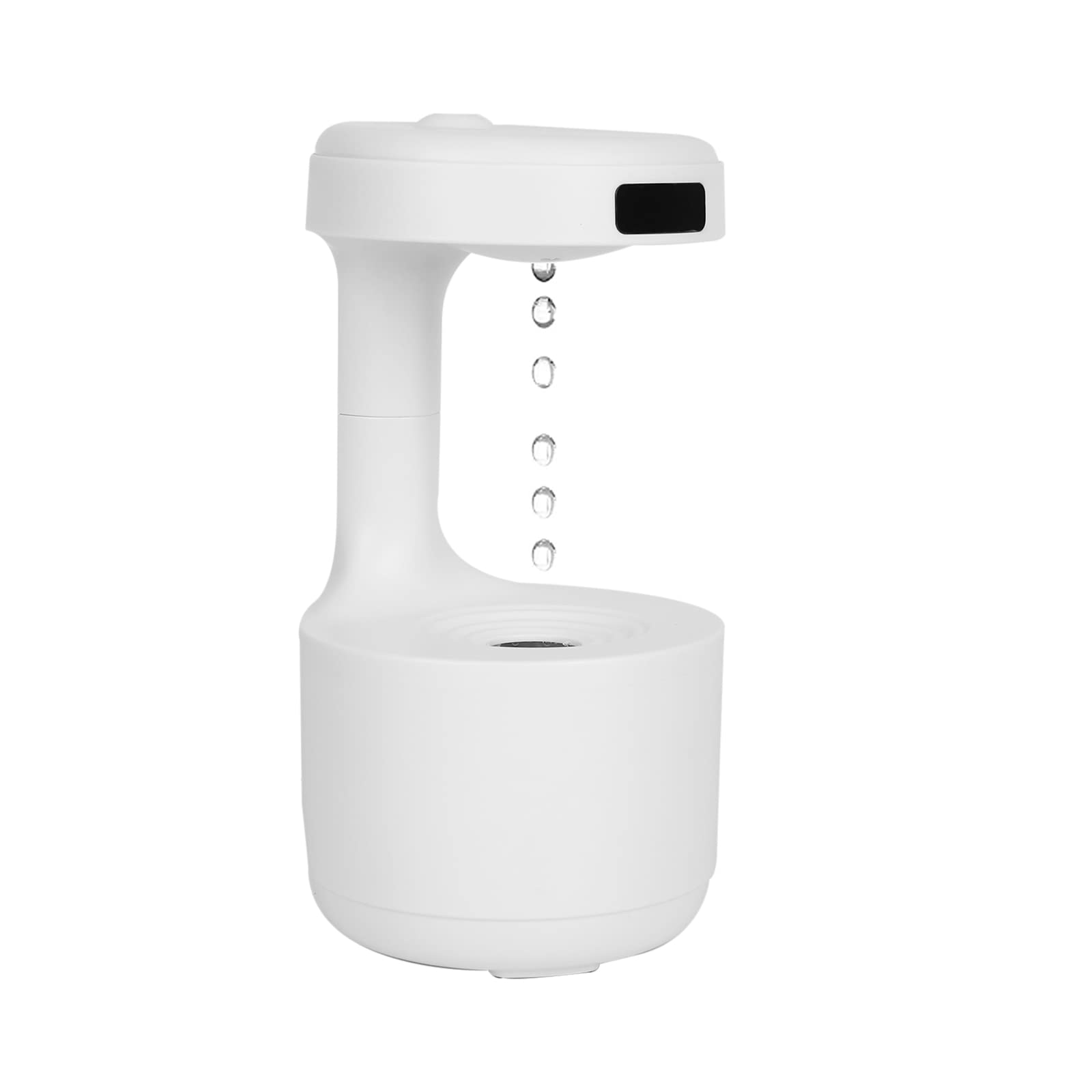 Photo 1 of Anti Gravity Cool Mist Humidifiers, Hovering Water Droplet Backflow Creative Humidifier, Desktop Humidifier Office With Anti Gravity Humidifier with Silent Clock 28.16oz 800ML Water Tank