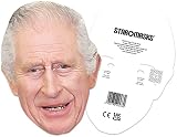 STAR CUTOUTS King Charles III Cardboard Face Mask Royal Costume Fancy Dress view 2