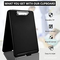 A4 Clipboards, Folder Clipboard with Storage, Folio