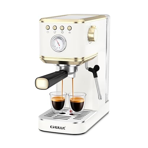 CHULUX Slim Espresso Machine Milk Frother