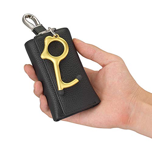 No Touch Keychain Door Opener 2 Pcs Touch Free Doors Opener Smart Key Copper Edc Handy Hook Multitool Contactless With Silicone Stylus Keeps Hands Hygiene For Touchscreens Elevators Door Handles Atm Pricepulse
