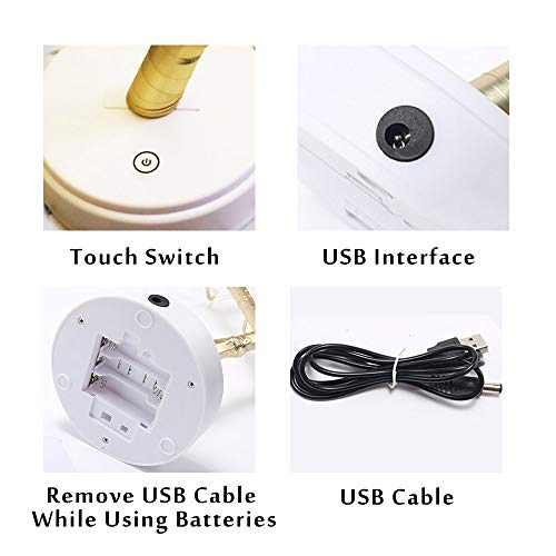 Fairy Light Spirit Tree Tabletop Bonsai Tree Light with 36 Pearls LED