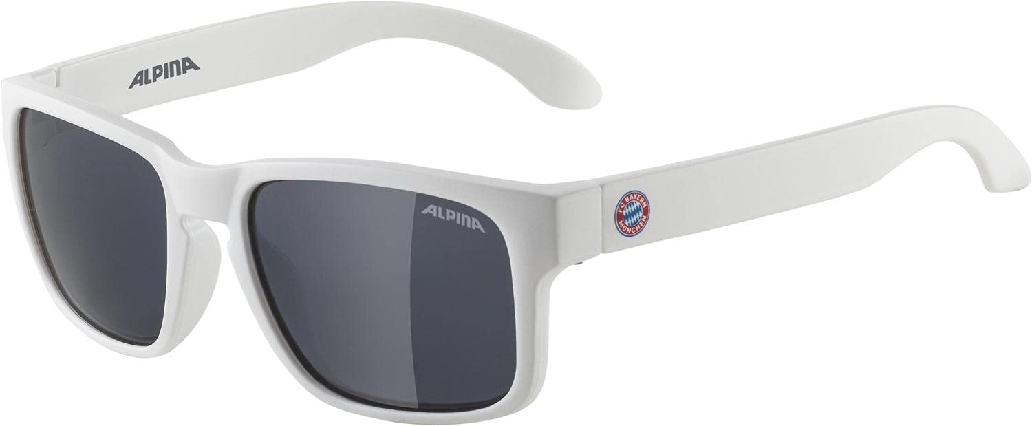 ALPINA Unisex - Children, MITZO sunglasses, FCB white matt, One Size